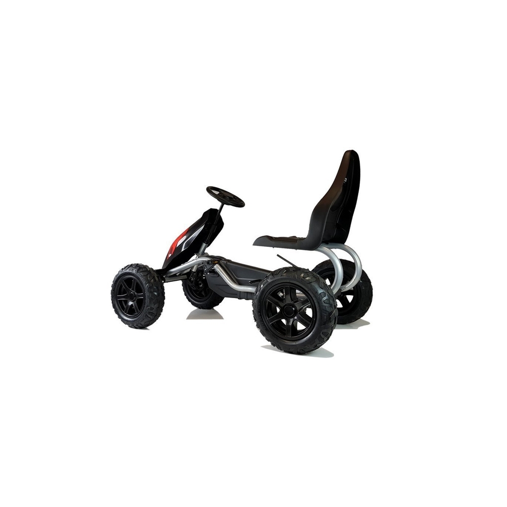 Gokart na Pedały B012 Pompowane Koła Czarny