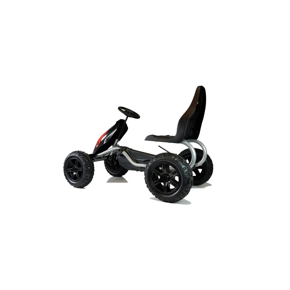 Gokart na Pedały B012 Pompowane Koła Czarny