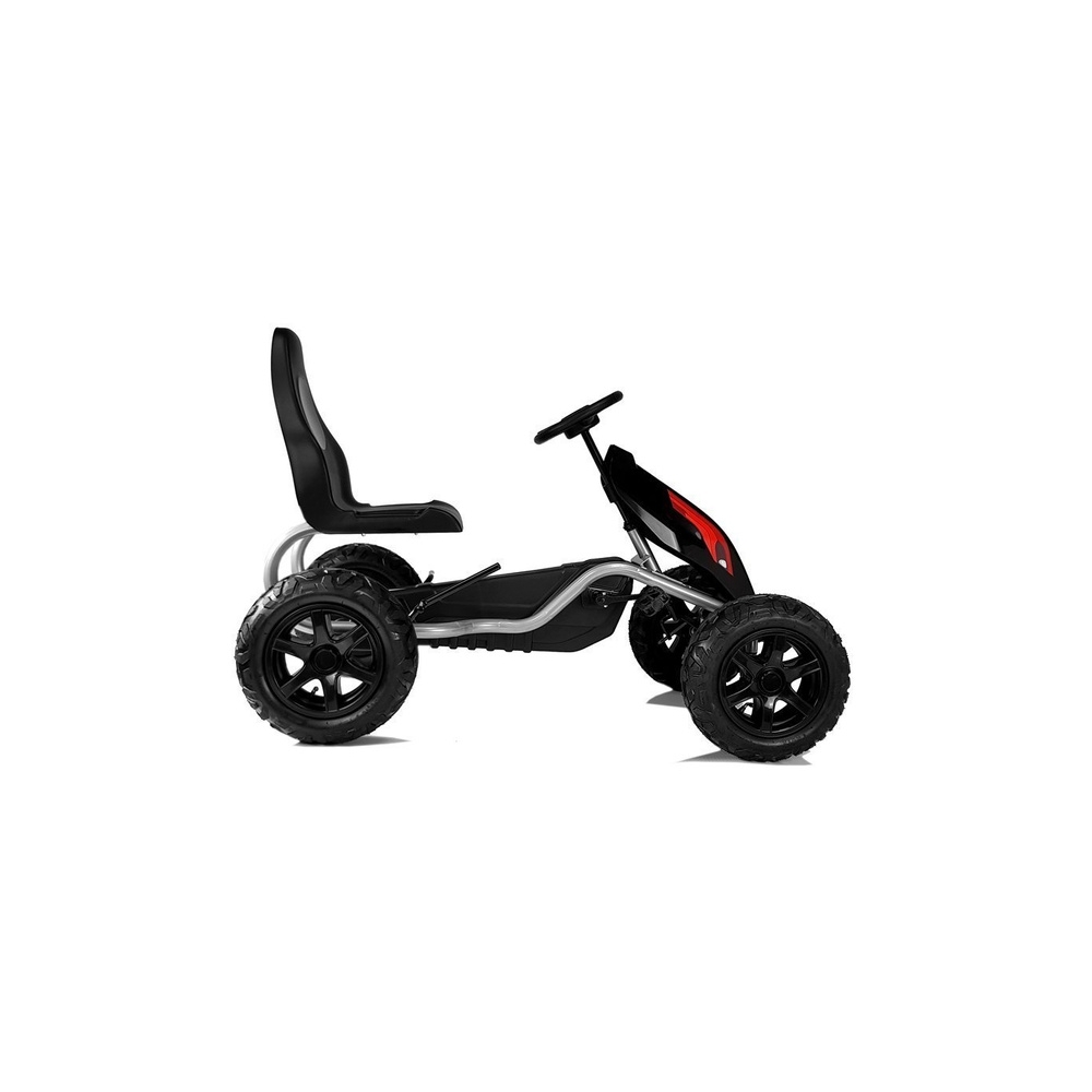 Gokart na Pedały B012 Pompowane Koła Czarny
