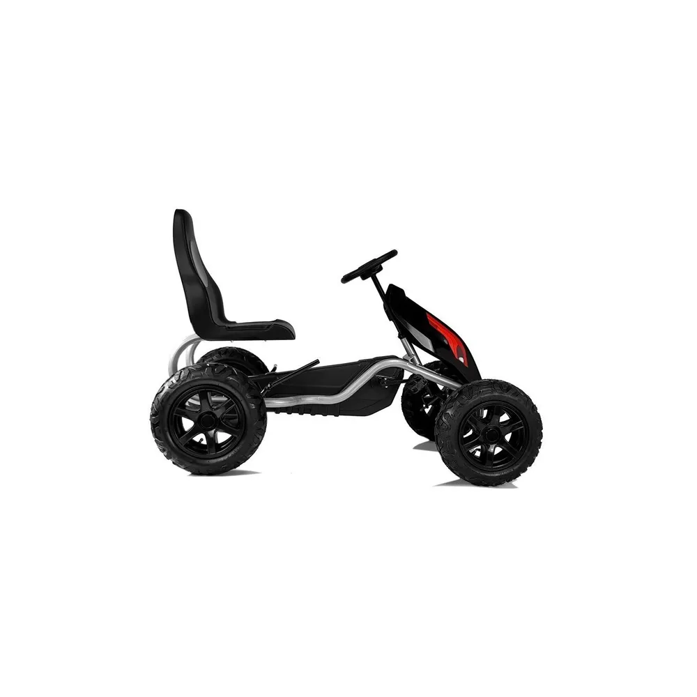 Gokart na Pedały B012 Pompowane Koła Czarny