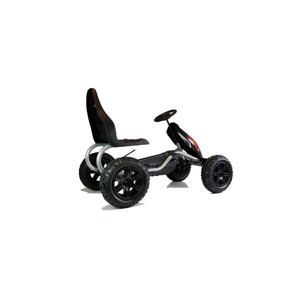 Gokart na Pedały B012 Pompowane Koła Czarny