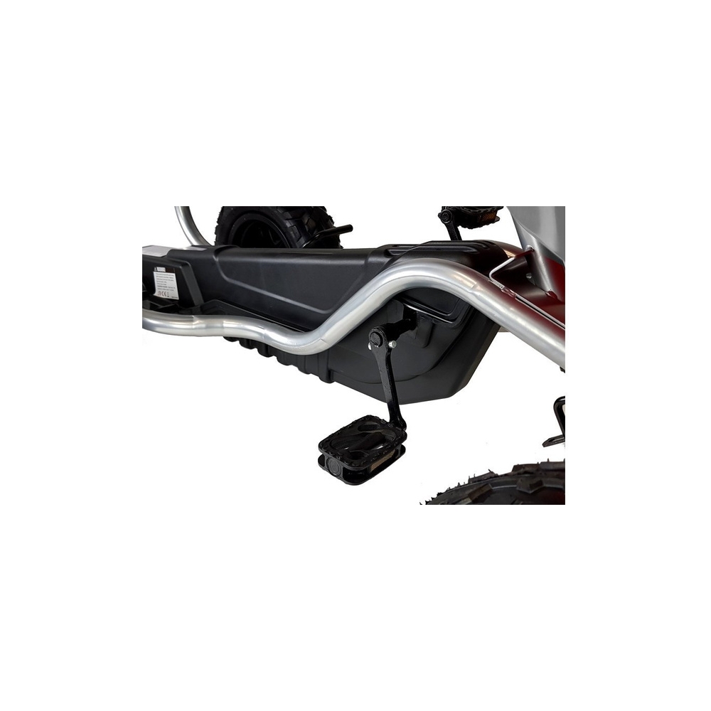 Gokart na Pedały B012 Pompowane Koła Czarny