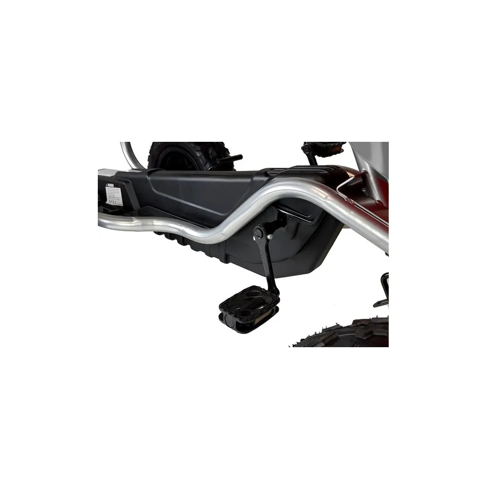 Gokart na Pedały B012 Pompowane Koła Czarny