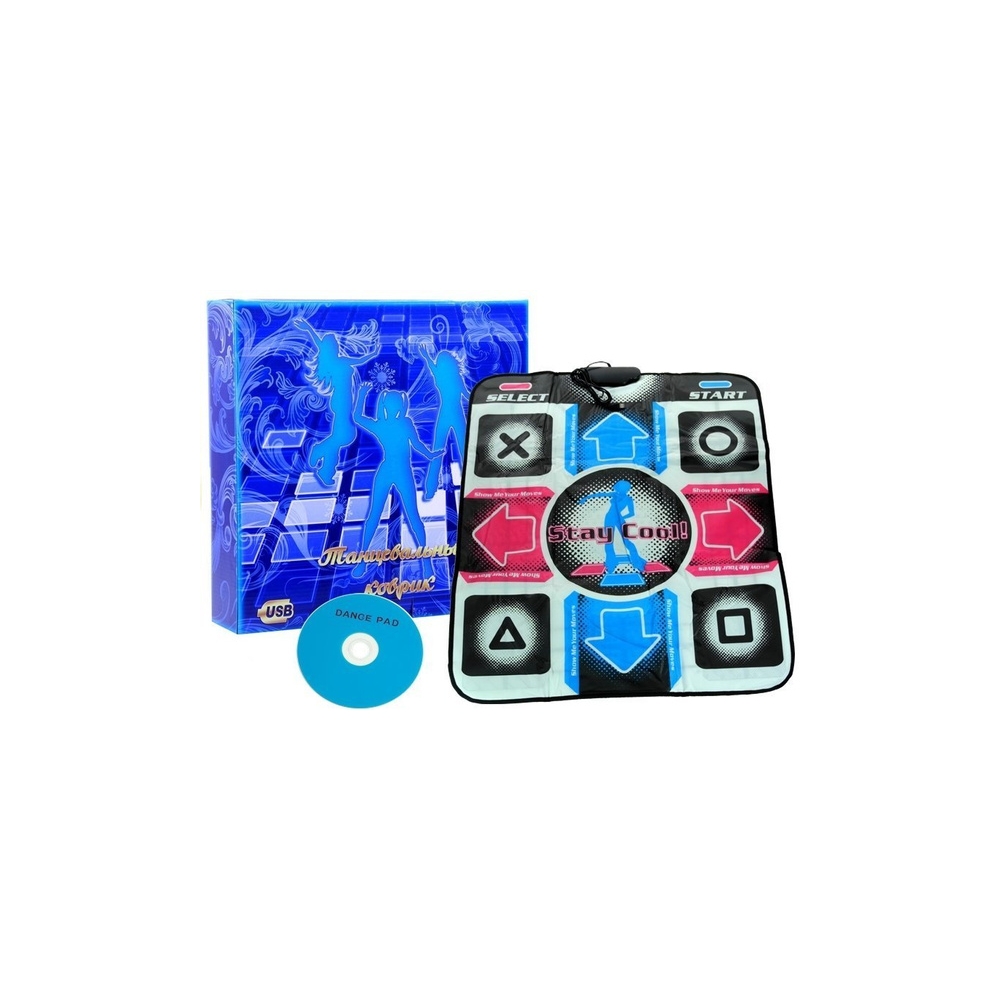 Mata Taneczna Do Tańczenia USB CD 80 cm x 90 cm