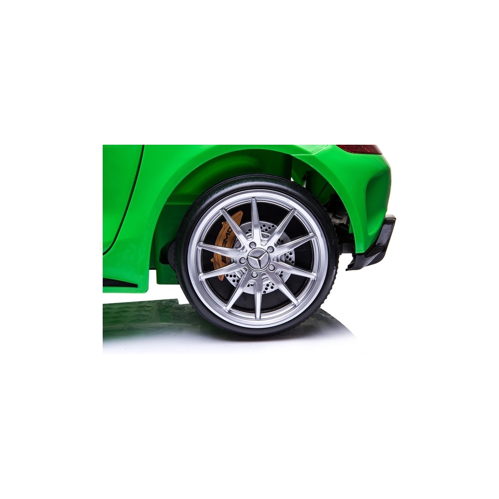 Elektromobilis Mercedes GTR, Green-Elektromobiliai vaikams, Mašinos-e-vaikas