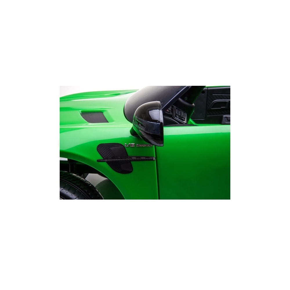 Elektromobilis Mercedes GTR, Green-Elektromobiliai vaikams, Mašinos-e-vaikas