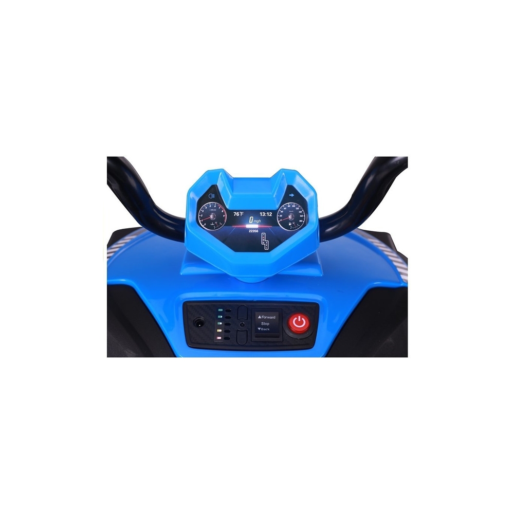 Elektrinis keturratis S601 EVA, Blue-Elektromobiliai vaikams, Keturračiai ir bagiai-e-vaikas