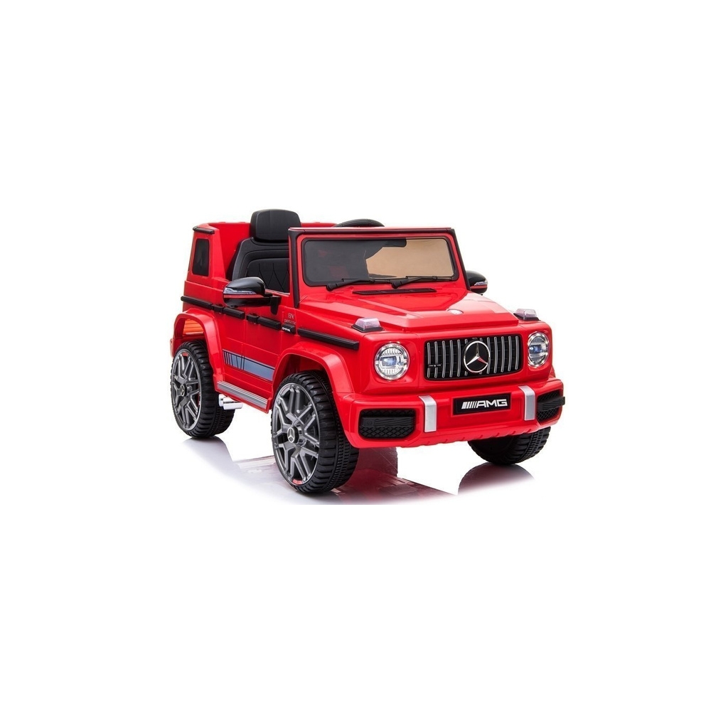 Elektromobilis Mercedes G63 AMG, Red-Elektromobiliai vaikams, Visureigiai-e-vaikas