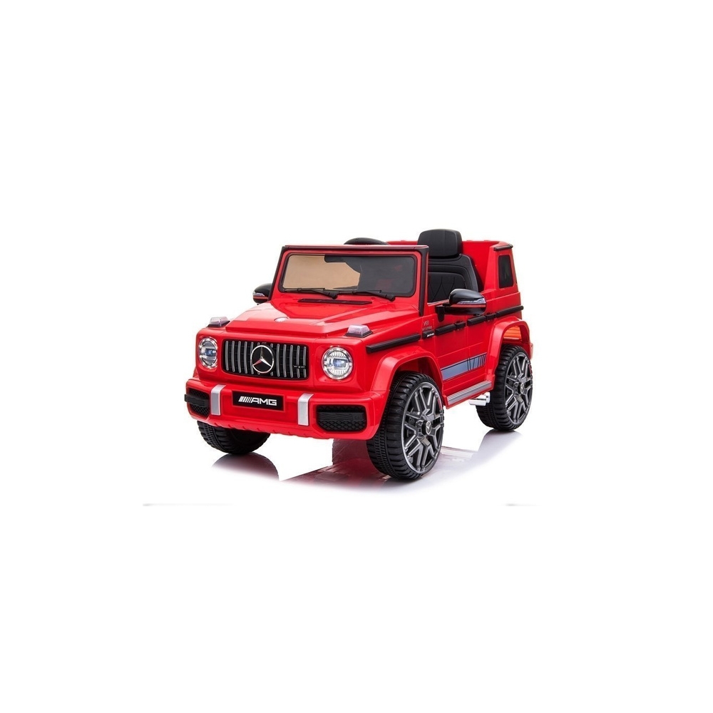 Elektromobilis Mercedes G63 AMG, Red-Elektromobiliai vaikams, Visureigiai-e-vaikas