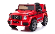 Elektromobilis Mercedes G63 AMG, Red-Elektromobiliai vaikams, Visureigiai-e-vaikas