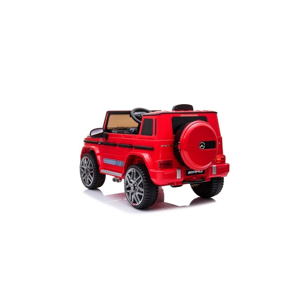 Elektromobilis Mercedes G63 AMG, Red-Elektromobiliai vaikams, Visureigiai-e-vaikas