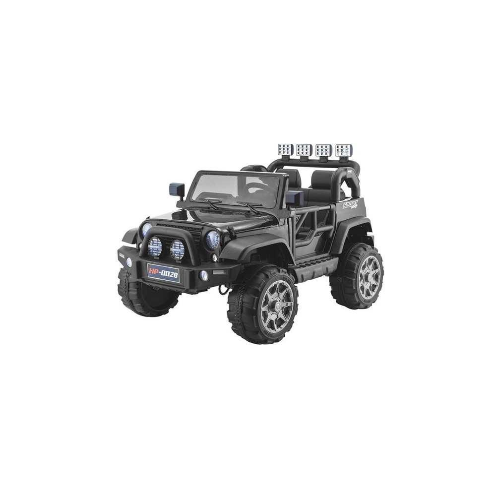 Elektromobilis Jeep HP012, Black-Elektromobiliai vaikams, Visureigiai-e-vaikas