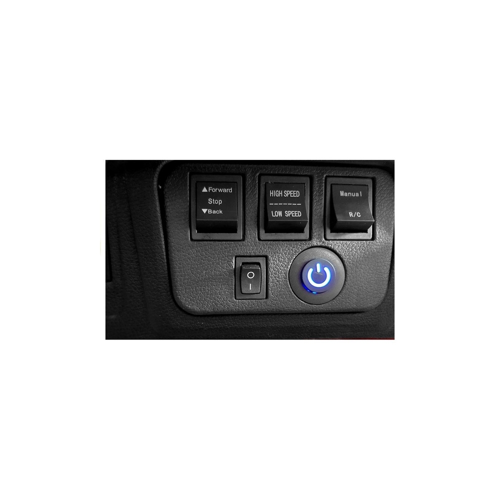 Elektromobilis Jeep HP012, Black-Elektromobiliai vaikams, Visureigiai-e-vaikas