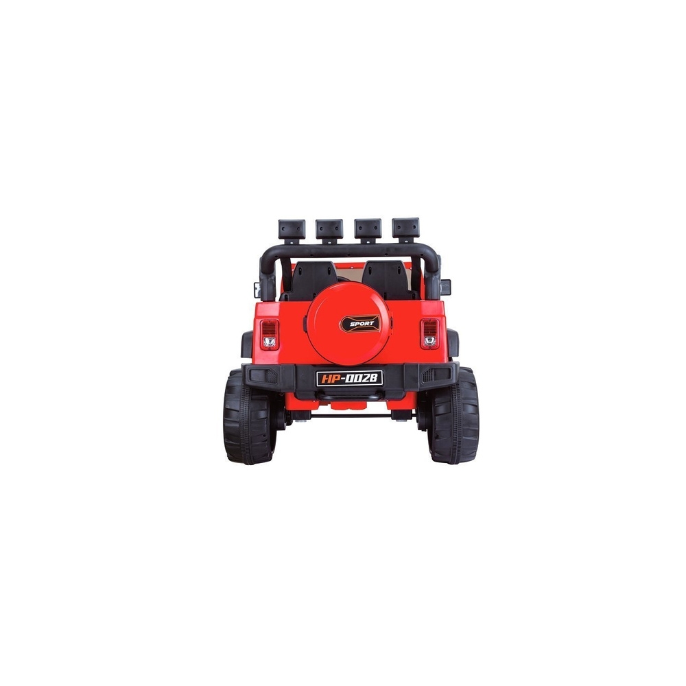 Elektromobilis Jeep HP012, Red-Elektromobiliai vaikams, Visureigiai-e-vaikas