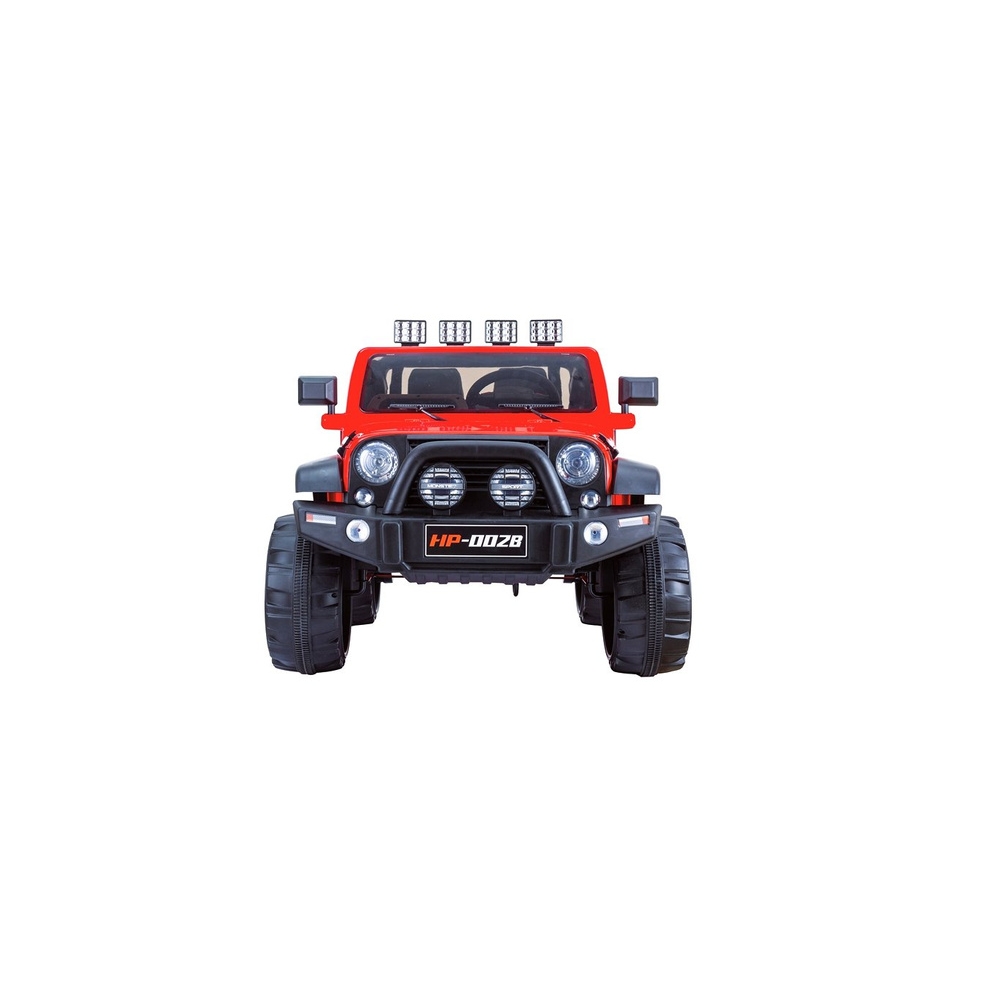 Elektromobilis Jeep HP012, Red-Elektromobiliai vaikams, Visureigiai-e-vaikas