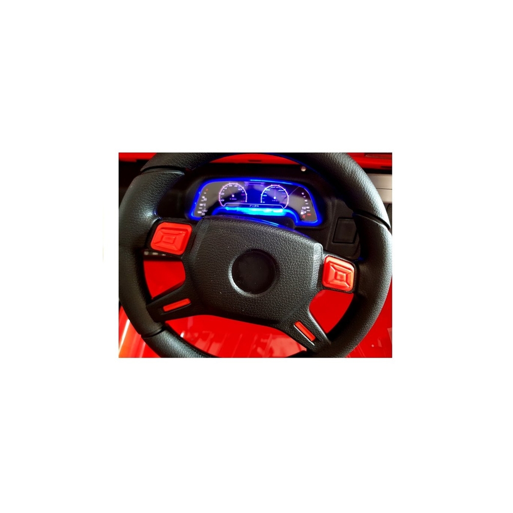 Elektromobilis Jeep HP012, Red-Elektromobiliai vaikams, Visureigiai-e-vaikas