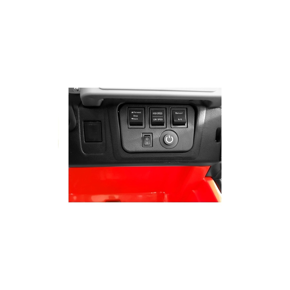Elektromobilis Jeep HP012, Red-Elektromobiliai vaikams, Visureigiai-e-vaikas