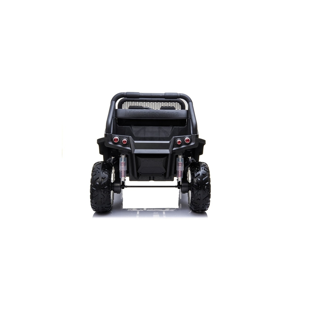Elektromobilis Mercedes Unimog 4x4, Black-Elektromobiliai vaikams, Visureigiai-e-vaikas