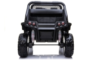 Elektromobilis Mercedes Unimog 4x4, Black-Elektromobiliai vaikams, Visureigiai-e-vaikas