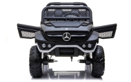 Elektromobilis Mercedes Unimog 4x4, Black-Elektromobiliai vaikams, Visureigiai-e-vaikas