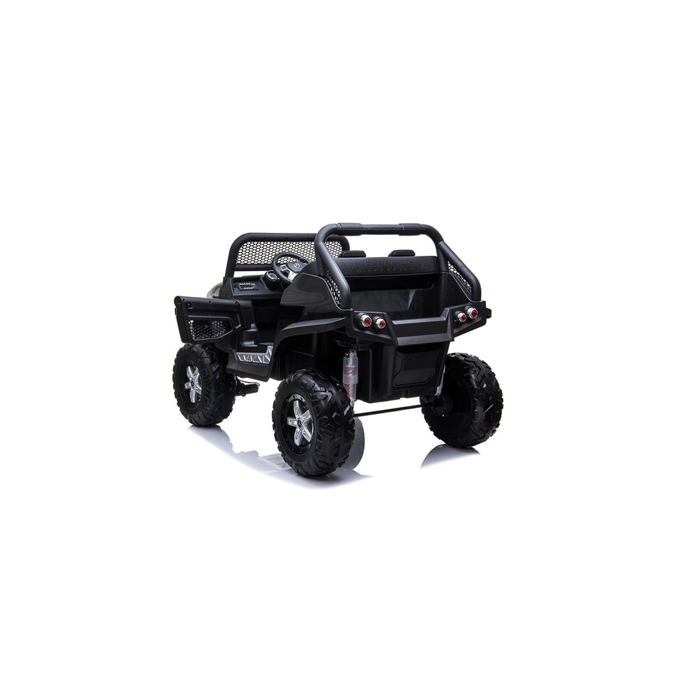Elektromobilis Mercedes Unimog 4x4, Black-Elektromobiliai vaikams, Visureigiai-e-vaikas
