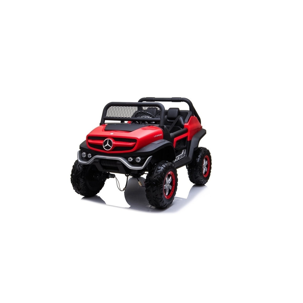 Auto na Akumulator Mercedes Unimog Czerwony