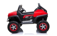 Auto na Akumulator Mercedes Unimog Czerwony