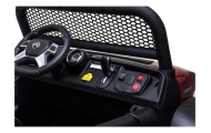 Auto na Akumulator Mercedes Unimog Czerwony