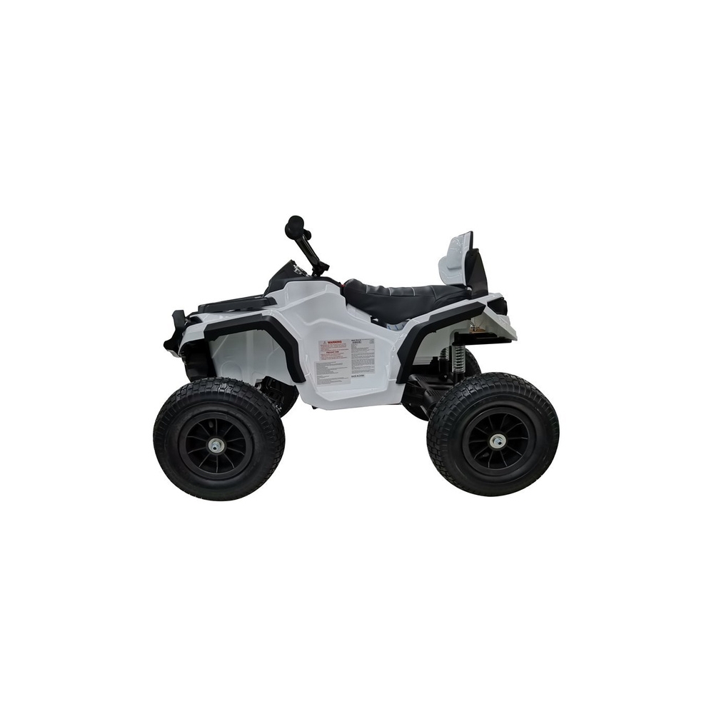 Elektrinis keturratis BDM0906, White-Elektromobiliai vaikams, Keturračiai ir bagiai-e-vaikas