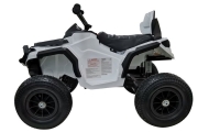 Elektrinis keturratis BDM0906, White-Elektromobiliai vaikams, Keturračiai ir bagiai-e-vaikas