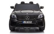 Elektromobilis Mercedes GLC 63S, lakuotas juodas-Elektromobiliai vaikams, Visureigiai-e-vaikas