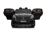 Elektromobilis Mercedes GLC 63S, lakuotas juodas-Elektromobiliai vaikams, Visureigiai-e-vaikas