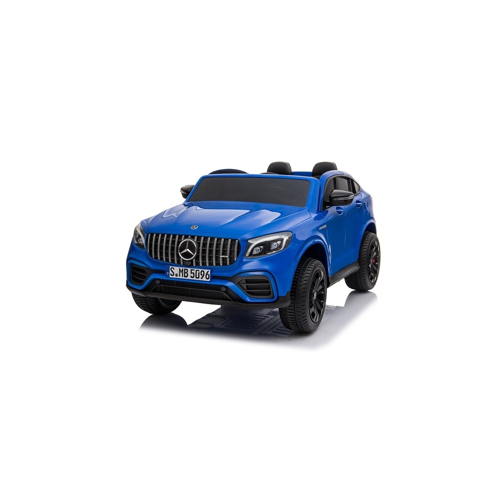 Elektromobilis Mercedes GLC 63S, lakuotas mėlynas-Elektromobiliai vaikams, Visureigiai-e-vaikas