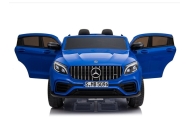 Elektromobilis Mercedes GLC 63S, lakuotas mėlynas-Elektromobiliai vaikams, Visureigiai-e-vaikas