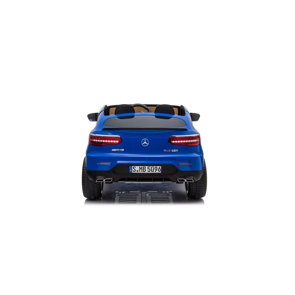 Elektromobilis Mercedes GLC 63S, lakuotas mėlynas-Elektromobiliai vaikams, Visureigiai-e-vaikas