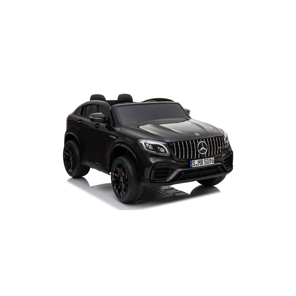 Elektromobilis Mercedes GLC 63S MP4, lakuotas juodas-Elektromobiliai vaikams, Visureigiai-e-vaikas