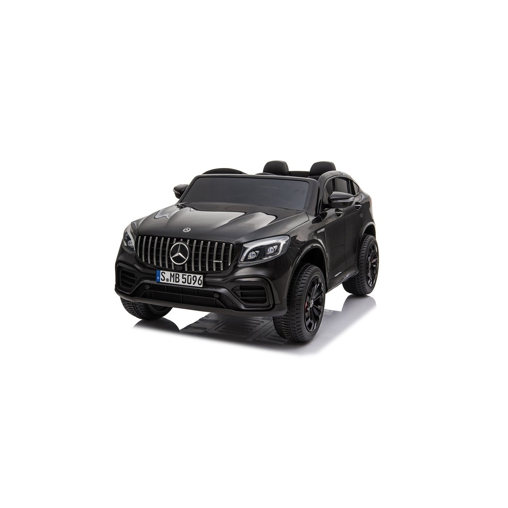 Elektromobilis Mercedes GLC 63S MP4, lakuotas juodas-Elektromobiliai vaikams, Visureigiai-e-vaikas