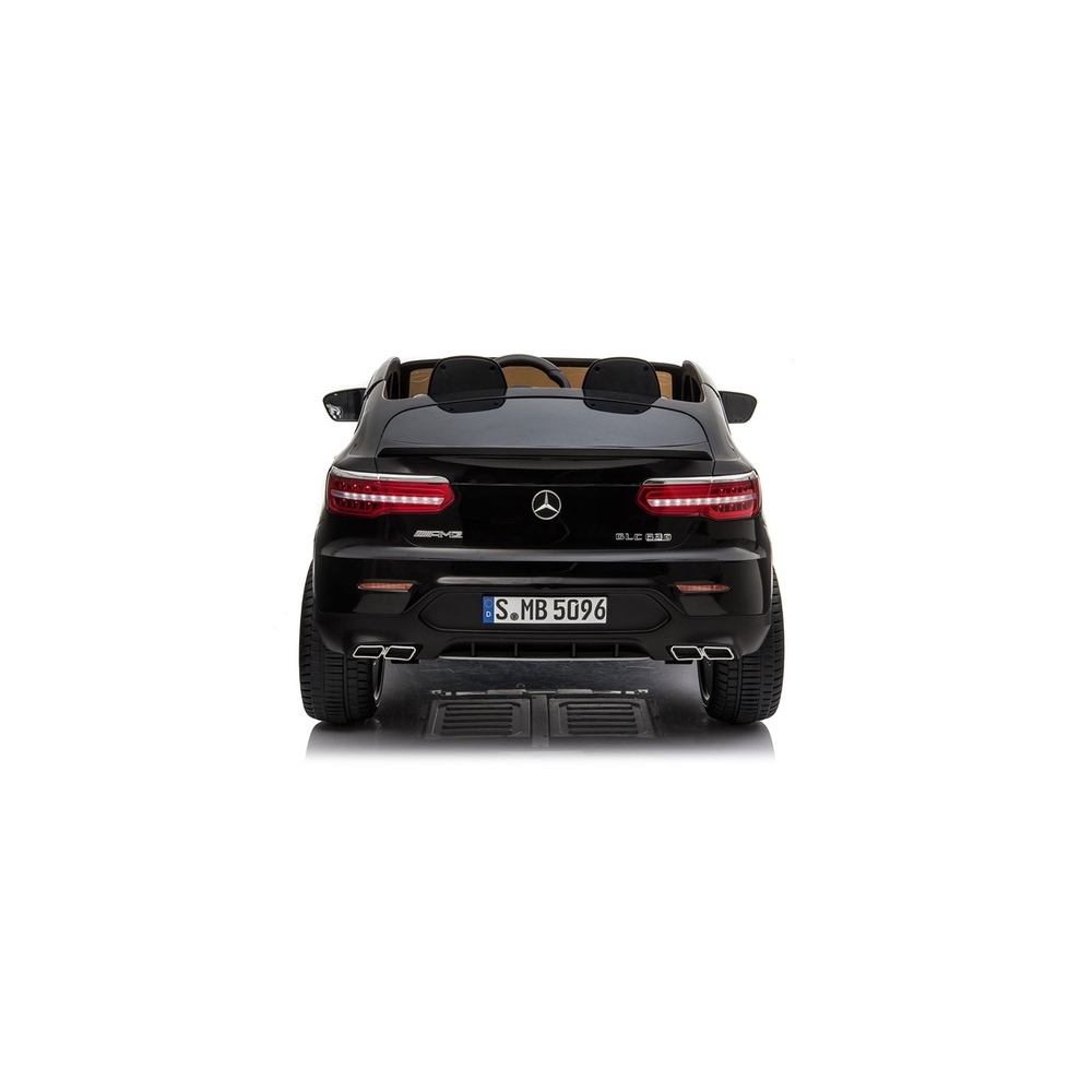 Elektromobilis Mercedes GLC 63S MP4, lakuotas juodas-Elektromobiliai vaikams, Visureigiai-e-vaikas