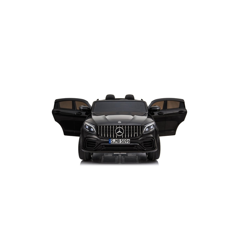 Elektromobilis Mercedes GLC 63S MP4, lakuotas juodas-Elektromobiliai vaikams, Visureigiai-e-vaikas
