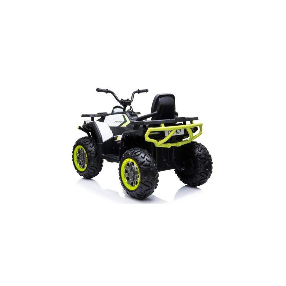 Elektrinis keturratis XMX607, White-Elektromobiliai vaikams, Keturračiai ir bagiai-e-vaikas