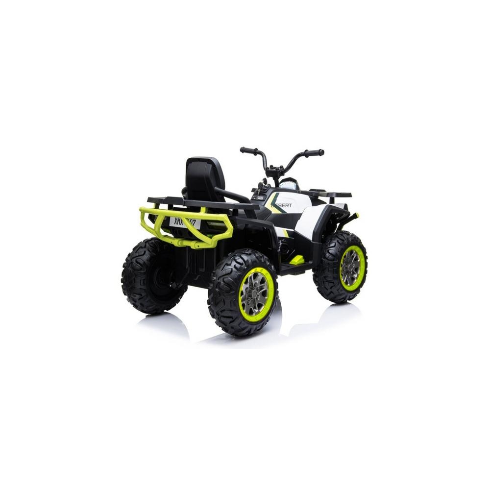 Elektrinis keturratis XMX607, White-Elektromobiliai vaikams, Keturračiai ir bagiai-e-vaikas