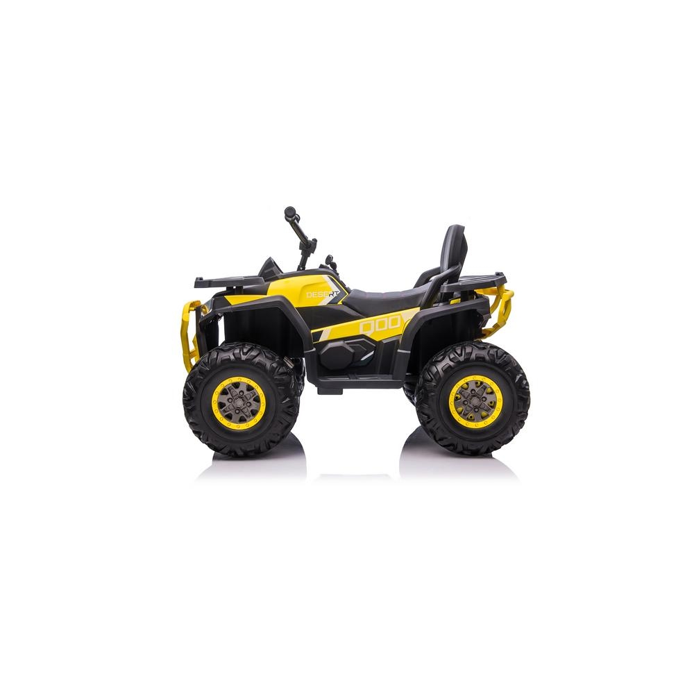Elektrinis keturratis XMX607, Yellow-Elektromobiliai vaikams, Keturračiai ir bagiai-e-vaikas