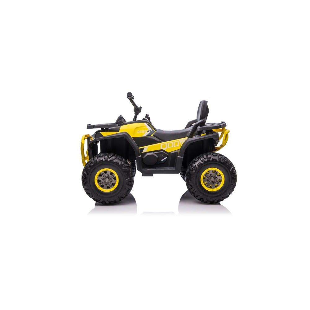 Elektrinis keturratis XMX607, Yellow-Elektromobiliai vaikams, Keturračiai ir bagiai-e-vaikas
