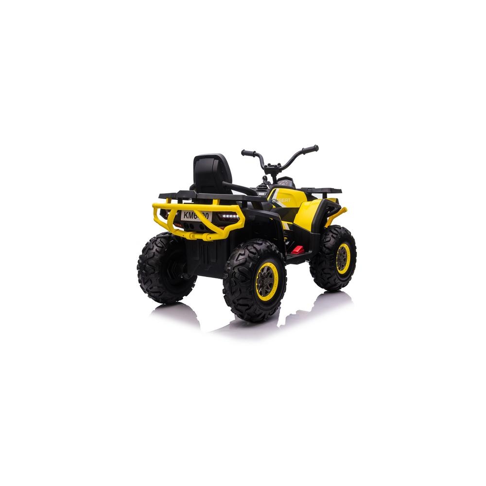 Elektrinis keturratis XMX607, Yellow-Elektromobiliai vaikams, Keturračiai ir bagiai-e-vaikas