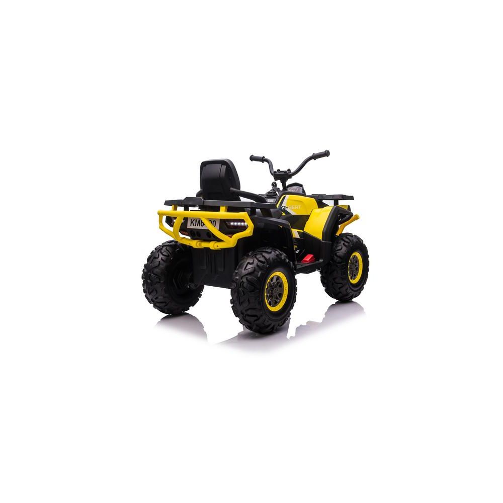 Elektrinis keturratis XMX607, Yellow-Elektromobiliai vaikams, Keturračiai ir bagiai-e-vaikas