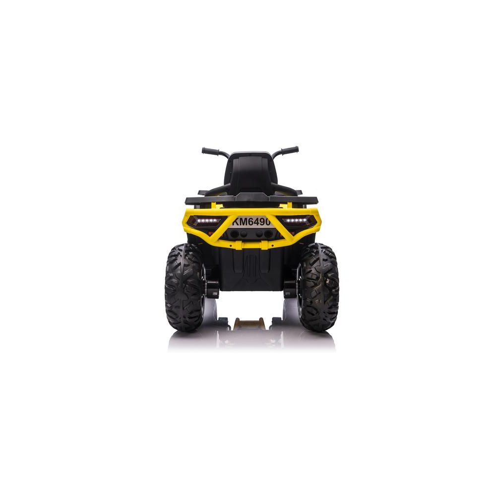 Elektrinis keturratis XMX607, Yellow-Elektromobiliai vaikams, Keturračiai ir bagiai-e-vaikas