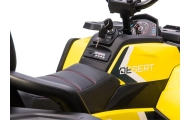 Elektrinis keturratis XMX607, Yellow-Elektromobiliai vaikams, Keturračiai ir bagiai-e-vaikas