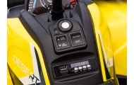 Quad na Akumulator XMX607 Żółty