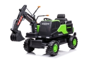 Elektrinis ekskavatorius Volvo DK-VE888, Green-Elektromobiliai vaikams, Traktoriai-e-vaikas