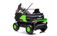 Elektrinis ekskavatorius Volvo DK-VE888, Green-Elektromobiliai vaikams, Traktoriai-e-vaikas